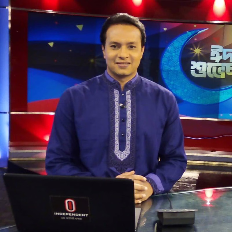 Ashraf Ashu - News Presenter in Bangladesh