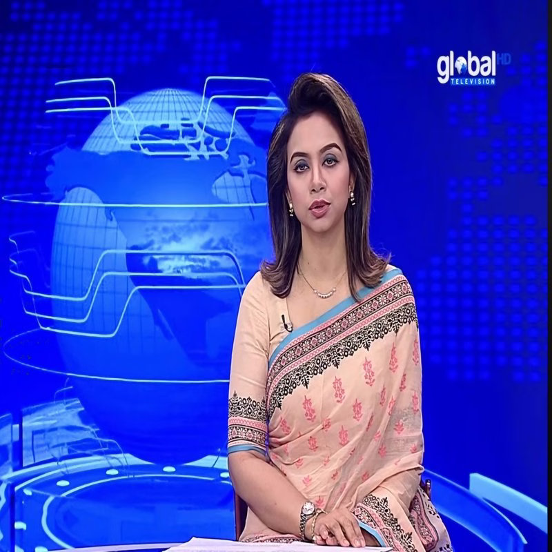 Sumya Tabassum - News Presenter in Bangladesh